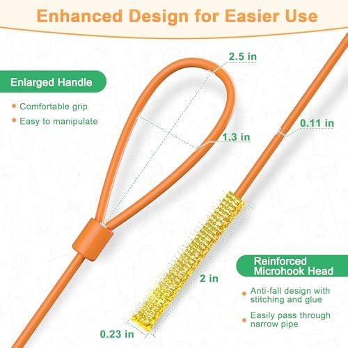 EastLink ProGuard 30 inch Drain Snake 5PCS