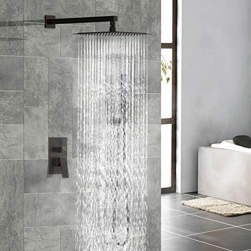 Brand-Ready Oil Rubbed Bronze 12 Shower System Set
