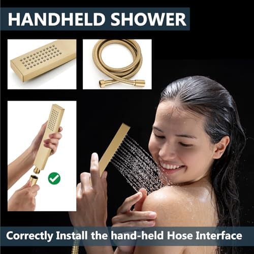 Precision-Rainfall Washdown Delicate Overhead IENTLE hand sprayed-box 10 galmin Wall-Mounted