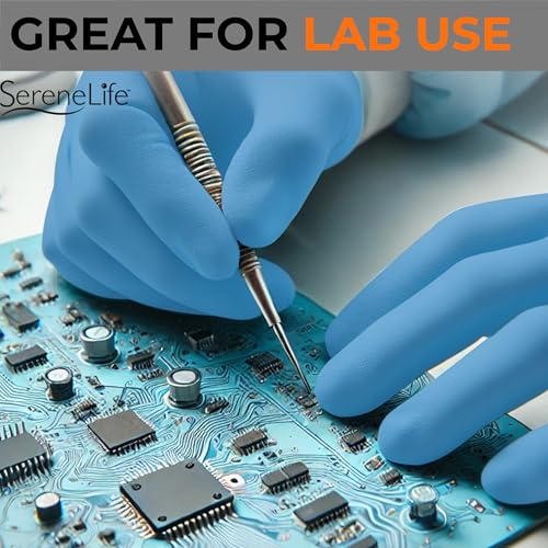 SereneLife Nitrile Gloves