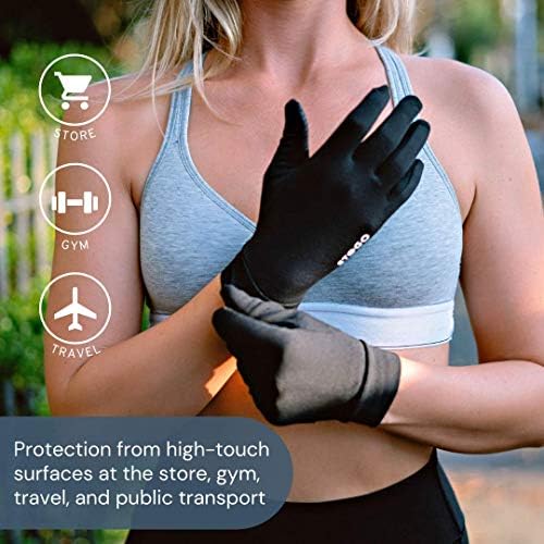 STOGO All Day Glove - Antimicrobial Sustainable Touchscreen Gloves for Travel and Exercise