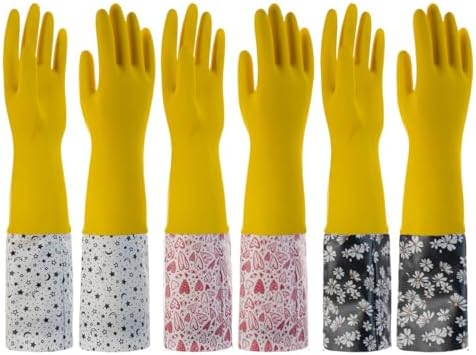 185inch Non-Slip Waterproof Gloves for Cleaning More
