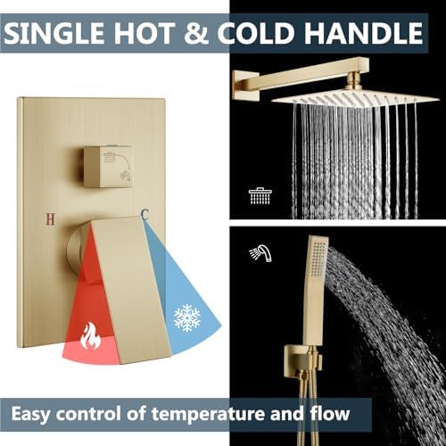 Precision-Rainfall Washdown Delicate Overhead IENTLE hand sprayed-box 10 galmin Wall-Mounted
