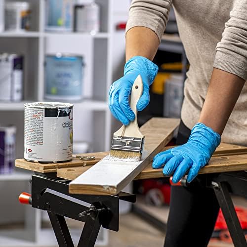 Comfy Package Synthetic Vinyl Blend Disposable Gloves