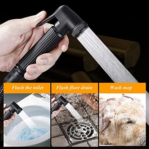 High Pressure Rainfall Showerhead and Handheld Spray - Matte Black