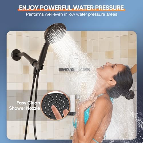 ESNbia Handheld Showers Premium Metal High Pressure