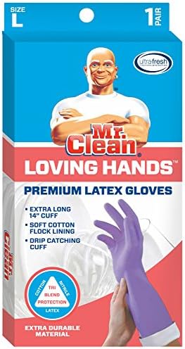 Mr Clean Reusable Heat-Resistant Gloves with Soft Liners