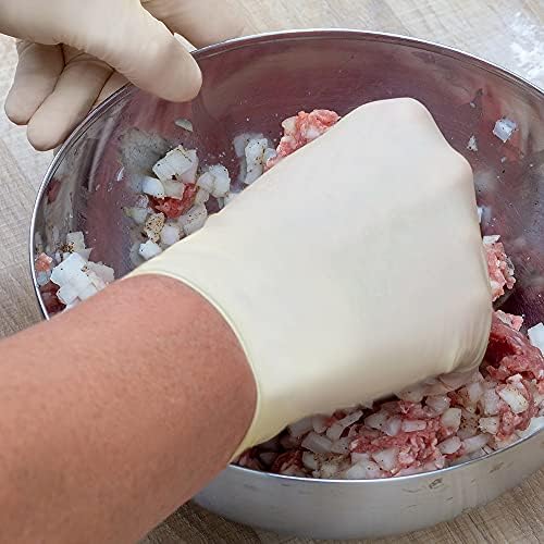 TRONEX 100-Piece Disposable Latex Gloves for Small Hands