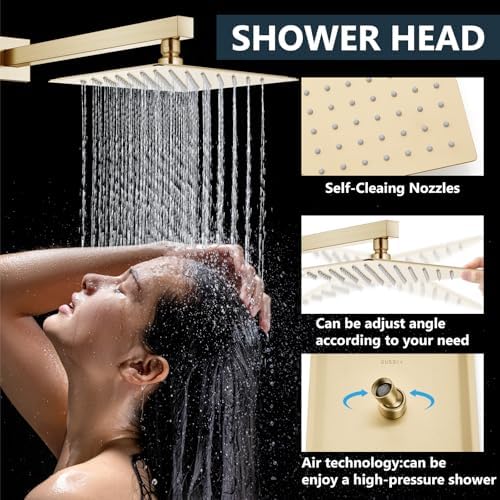 Precision-Rainfall Washdown Delicate Overhead IENTLE hand sprayed-box 10 galmin Wall-Mounted