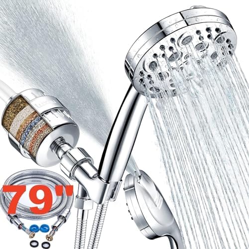 Luxau Filtered Shower Head Combo