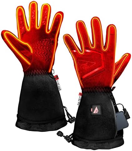 ActionHeat Battery Heated Gloves for Men with 3 Heat Settings