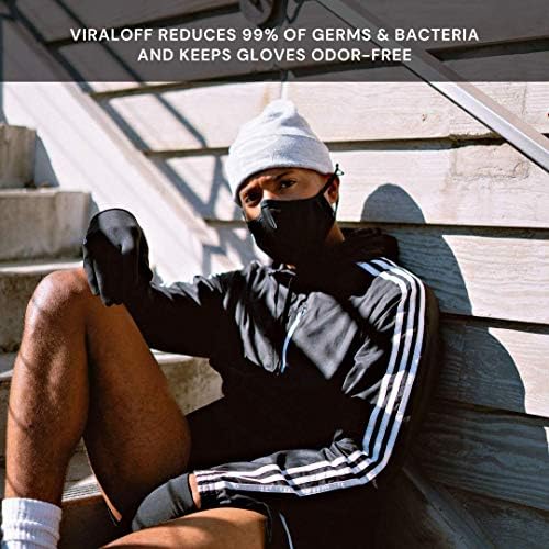 STOGO All Day Glove - Antimicrobial Sustainable Touchscreen Gloves for Travel and Exercise