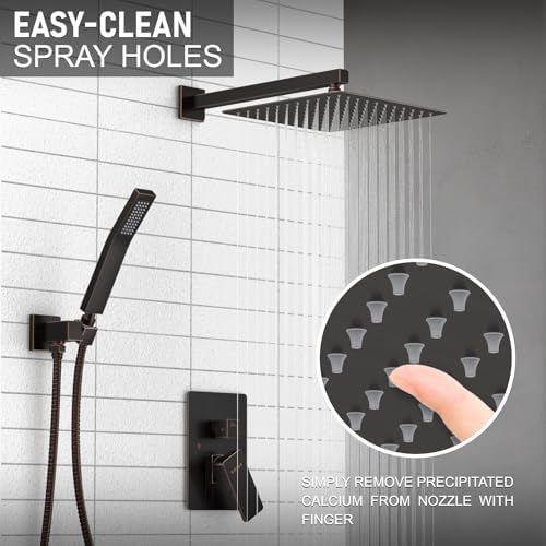 Luxury Oil Rubbed Bronze Shower System with High Pressure