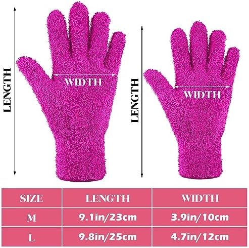 Premium Microfiber Dusting Gloves for Efficient Plant Cleaning