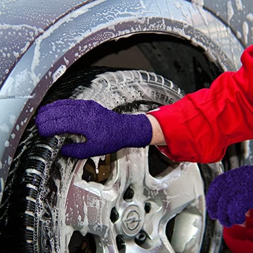 Premium Microfiber Dusting Gloves for Efficient Plant Cleaning
