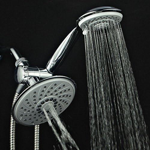 4 Hotel Spa 30-Setting 3-way Rainfall Shower-Handheld Combo Chrome Luxury