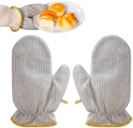 Bacion Wire Rag Gloves for Kitchen
