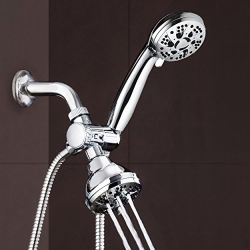 AquaDance Total Chrome 3-Way Handheld Shower Head Combo