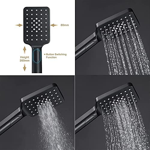 GaRcan Handheld Shower Head Set with 3 Spray Modes