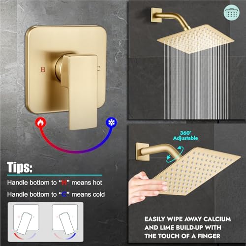 Luxeon Rainfall showerhead set