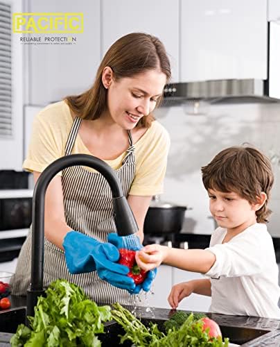 PACIFIC PPE 2 Pairs Reusable Kitchen Gloves