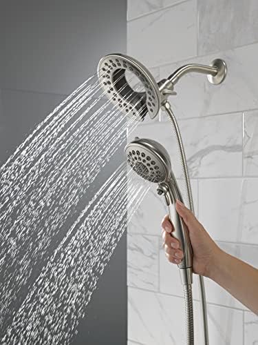 DELTA 5-SPRAY IN2ITION 2-IN-1 DUAL SHOWER HEAD
