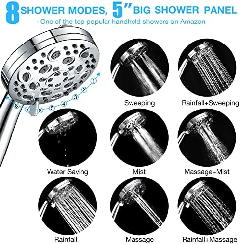 Luxau Filtered Shower Head Combo