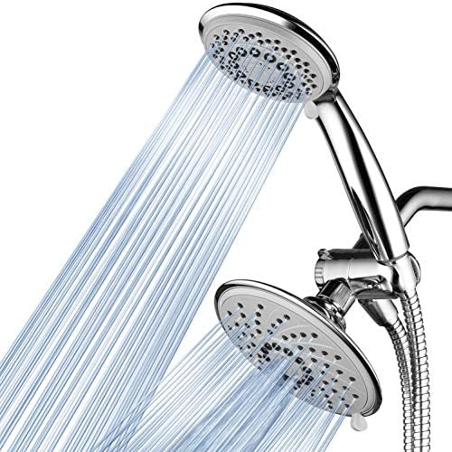 4 Hotel Spa 30-Setting 3-way Rainfall Shower-Handheld Combo Chrome Luxury