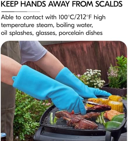 Vgo HouseholdsCleaning Gloves FreshAromas Lined Kitchen Gloves