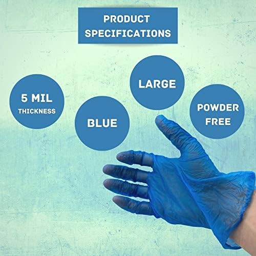 Mail Box Best Selling Latex Free Large Vinyl Gloves