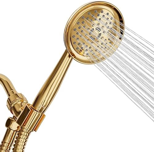 Luxury Spa ImperialShine Gold Hand Held Shower Head