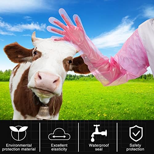 50 Piece Disposable Dressing Gloves for Deer Hunting