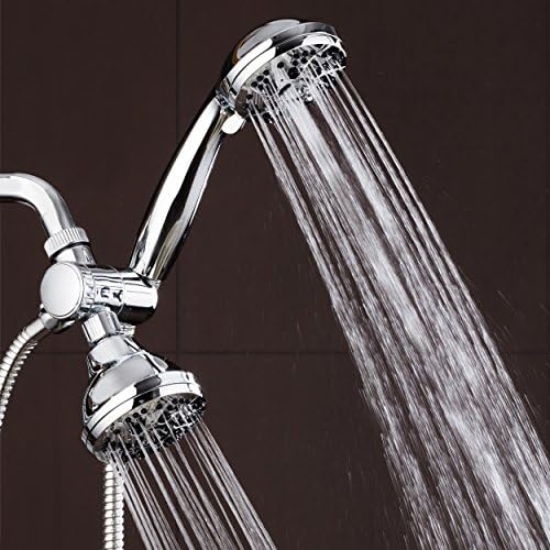 AquaDance Total Chrome 3-Way Handheld Shower Head Combo