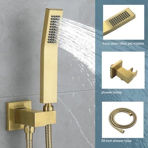 Complete Bath Faucet Set with 25 GPM Flow Rate