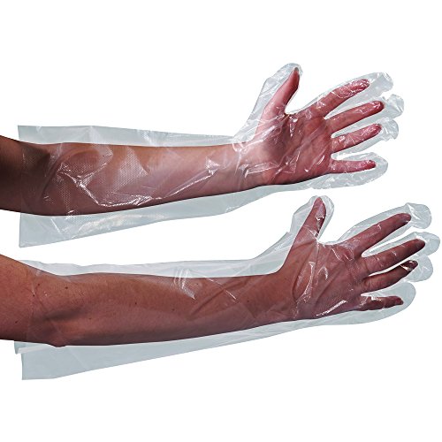 Aviditi 18-inch Elbow Thickness Poly Gloves