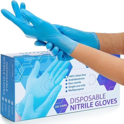 100-Piece Touch Sensitivity Nitrile Gloves Latex-FreeMedical Food Grade3MILDiscreet Design