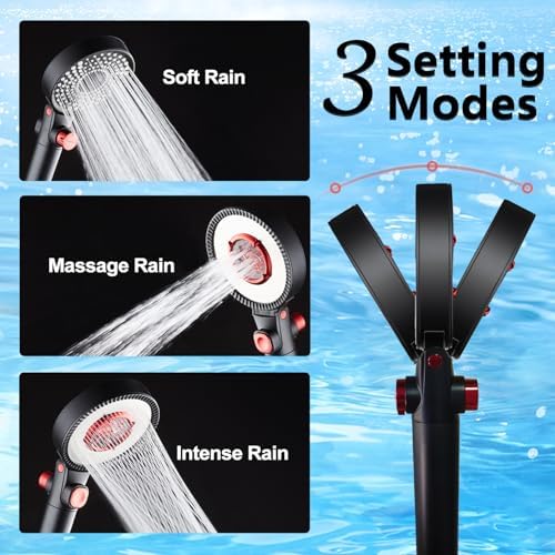 Filtered Shower Head for Hard Water