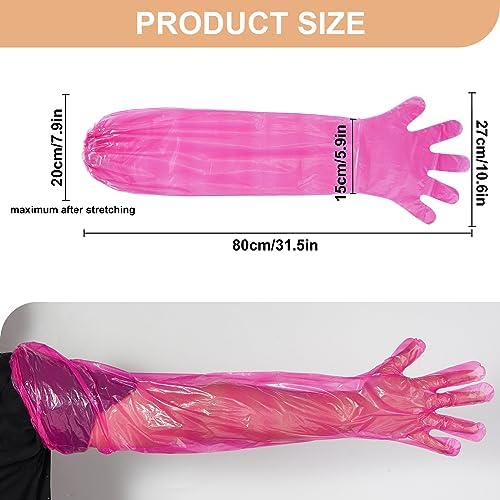 Sturdy Long Gloves for Veterinary Tasks