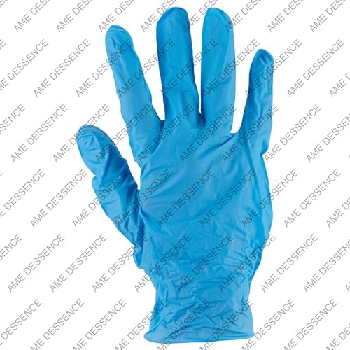AME DESSENCE 200 Count Blue Powder-Free Nitrile Gloves