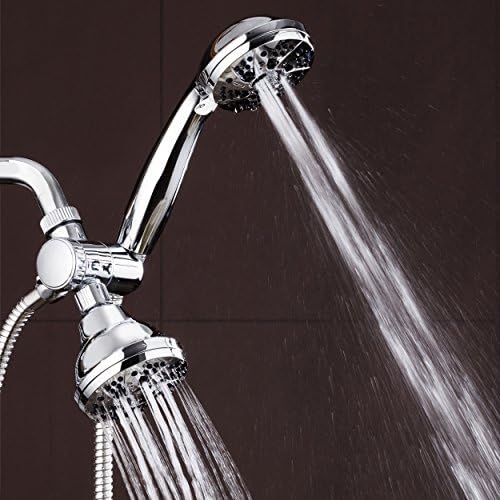 AquaDance Total Chrome 3-Way Handheld Shower Head Combo