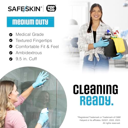 SafeSkin Disposable Nitrile Gloves