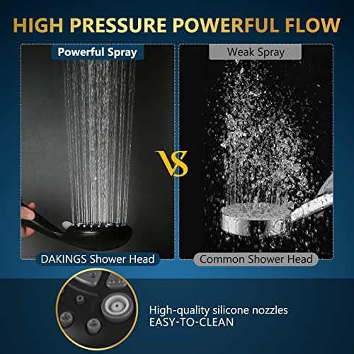 6 Spray Modes Handheld Shower Head Set