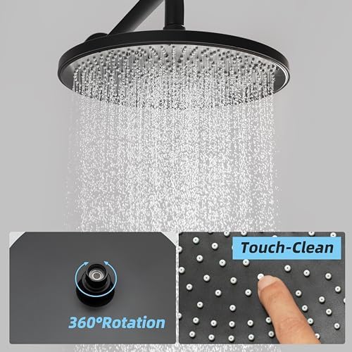 10 Rainfall Shower Combo Kit - Perfect for Relaxing Moments at Home