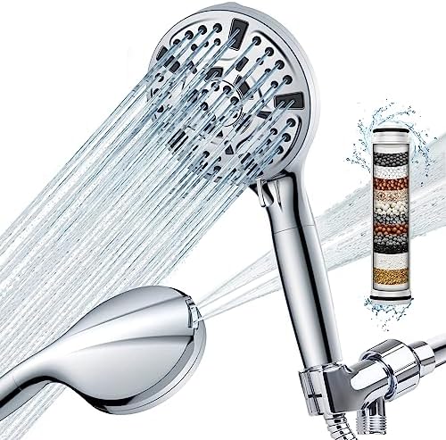 Pure Water Flow Handheld Showerhead - Effortlessly Clean Purify Your Showerwater