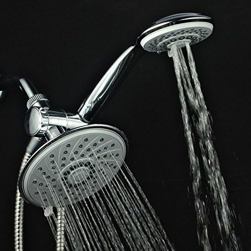 4 Hotel Spa 30-Setting 3-way Rainfall Shower-Handheld Combo Chrome Luxury