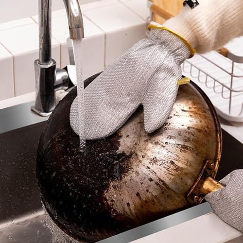 Bacion Wire Rag Gloves for Kitchen