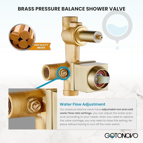 Luxurious 8-Inch Rainfall Bathroom System - Effortless Relaxation