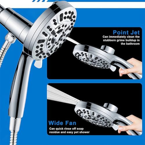 EJG Magnetic Shower Head with Tool-Free Installation