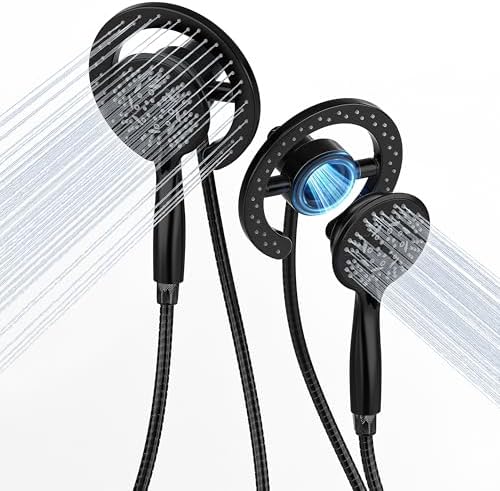 10 Spray Modes Magnetic Dual Shower Head