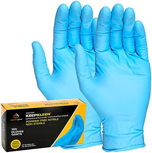 Superior Glove KeepKleen 100-Piece Nitrile Gloves